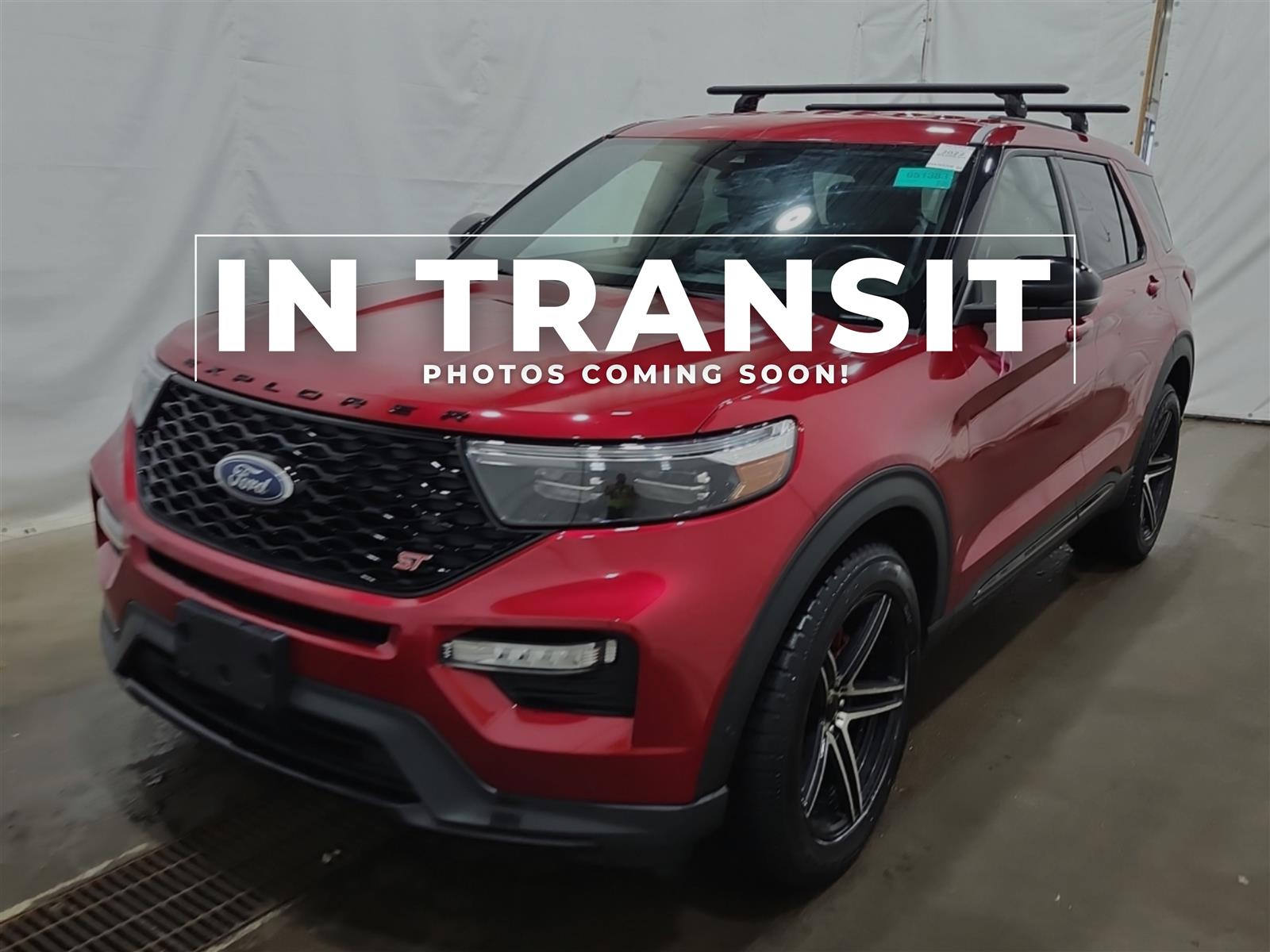 Red 2022 Ford Explorer SUV / Crossover All-Wheel Drive Automatic