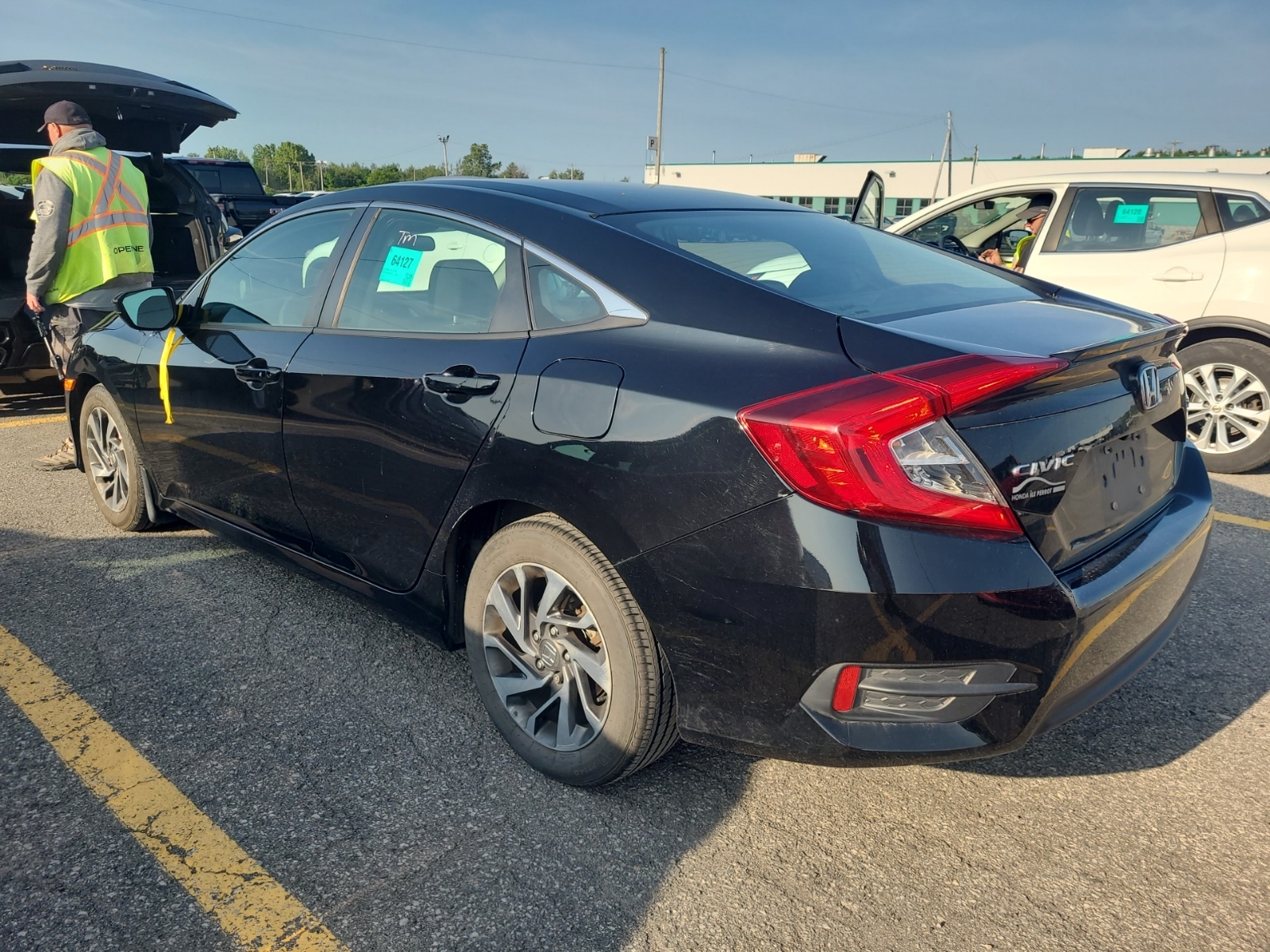 used 2018 Honda Civic car, priced at $18,962