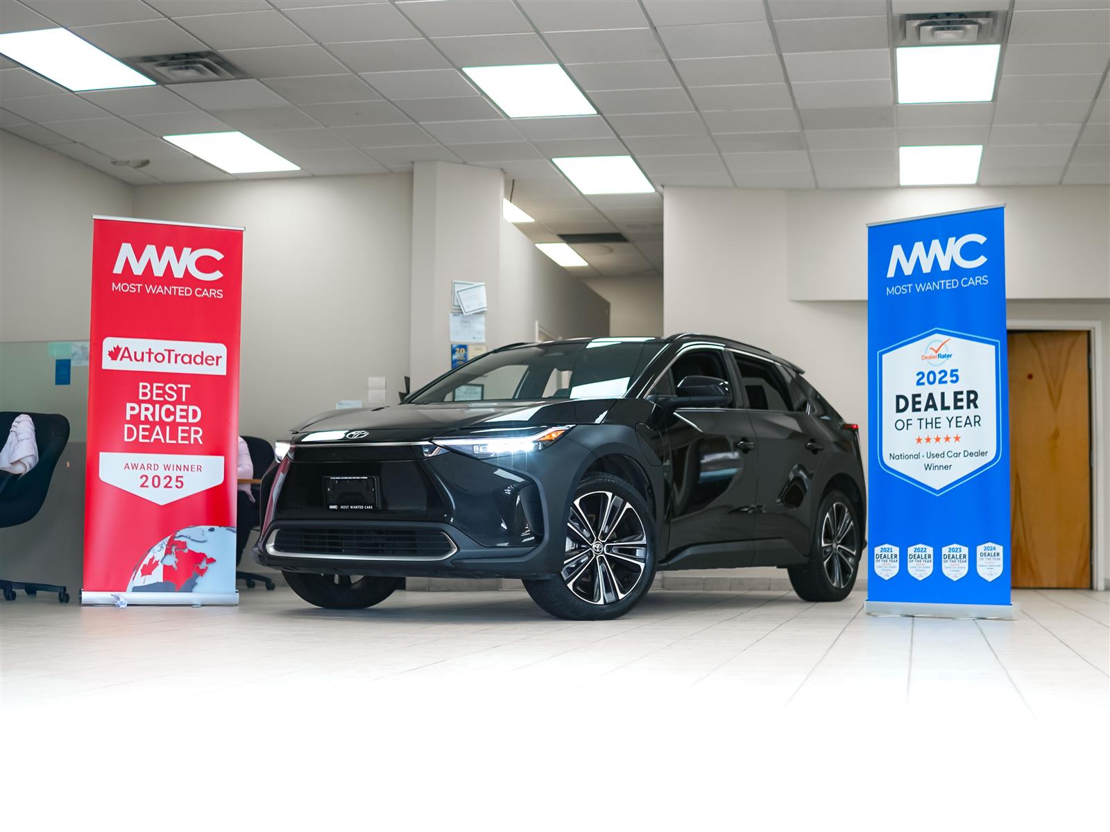 Black 2023 Toyota bZ4X SUV / Crossover All-Wheel Drive Automatic