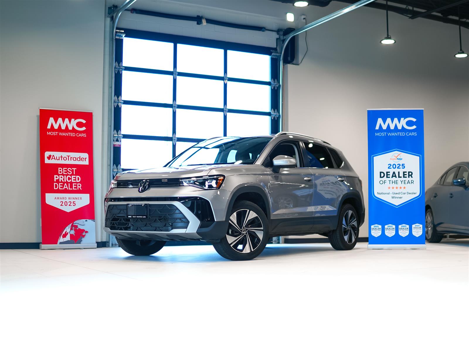 used 2025 Volkswagen Taos car, priced at $30,463