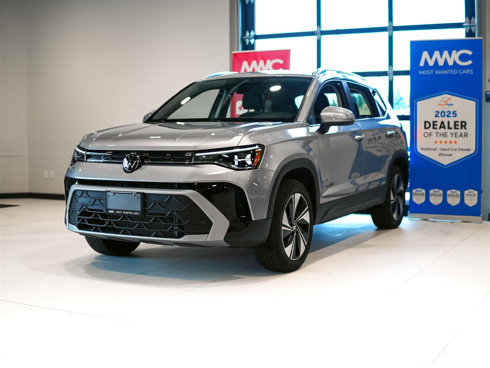 used 2025 Volkswagen Taos car, priced at $30,463