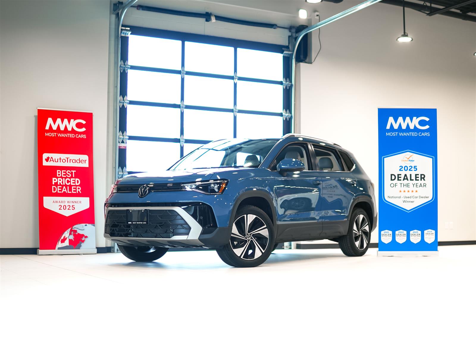 used 2025 Volkswagen Taos car, priced at $30,962