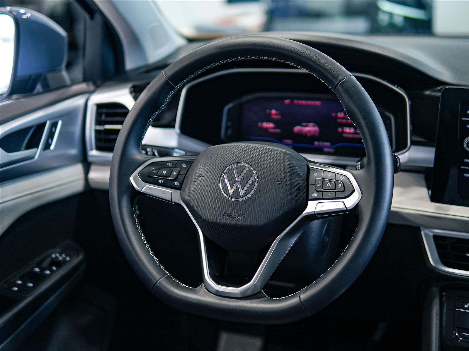used 2025 Volkswagen Taos car, priced at $30,962