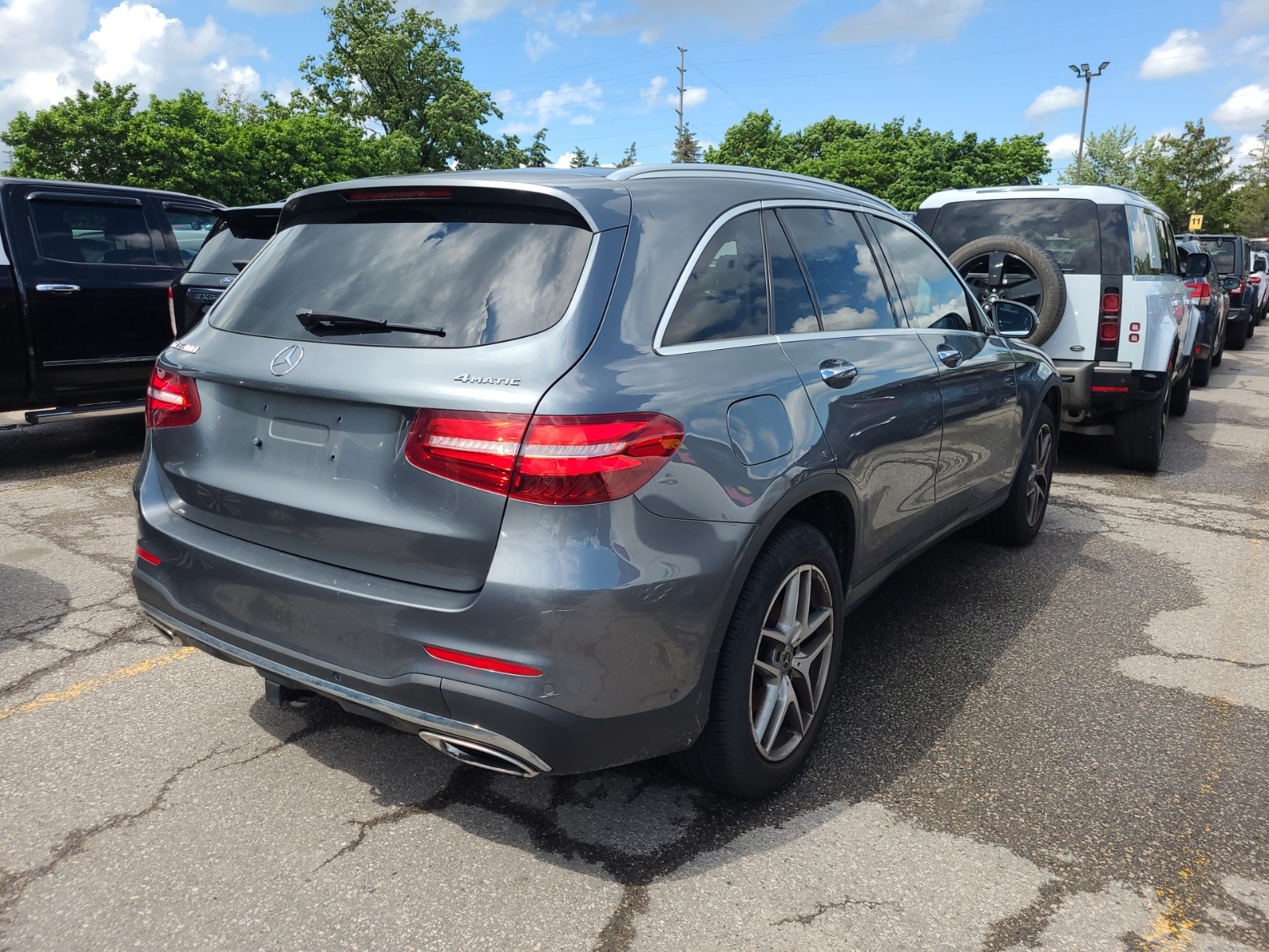 used 2019 Mercedes-Benz GLC 300 car, priced at $26,964
