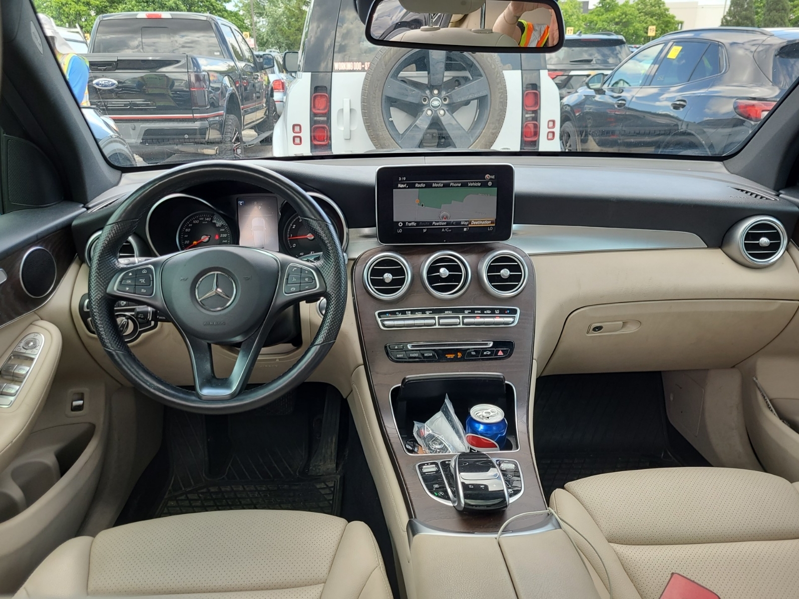 used 2019 Mercedes-Benz GLC 300 car, priced at $26,964