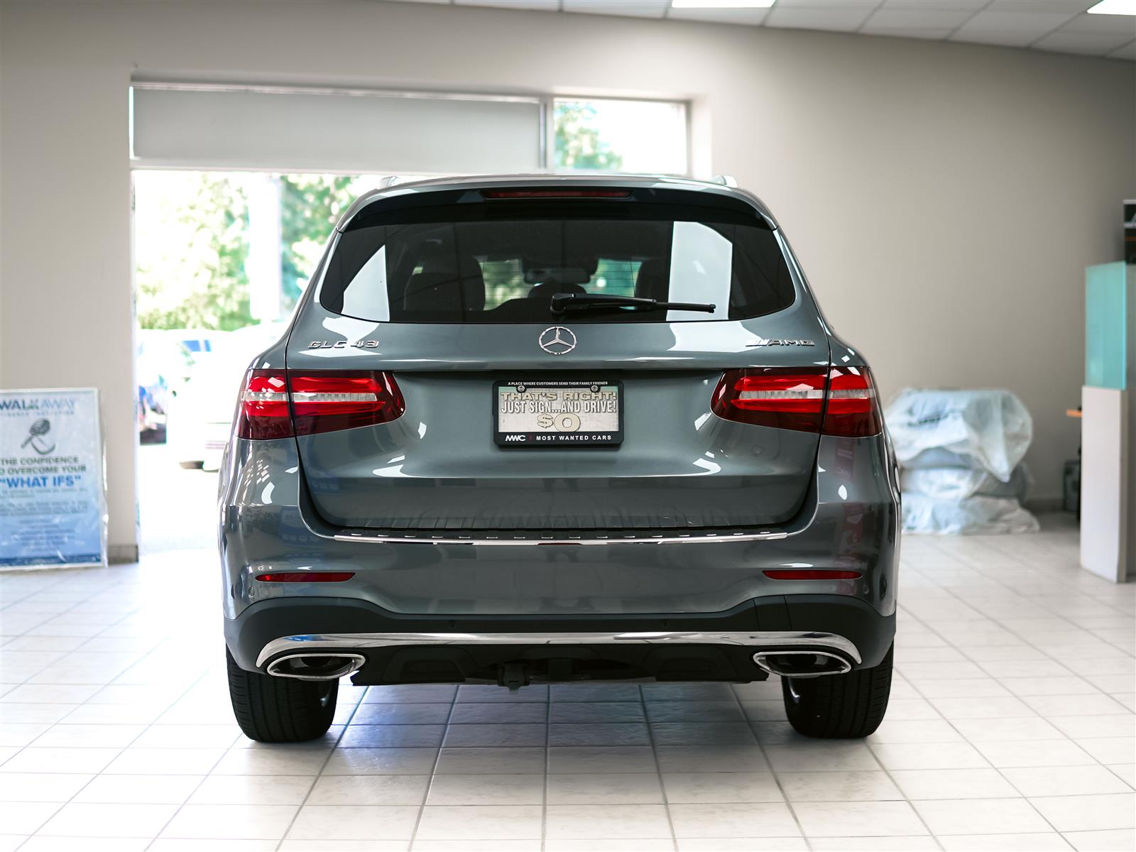 used 2019 Mercedes-Benz GLC 43 car, priced at $25,984