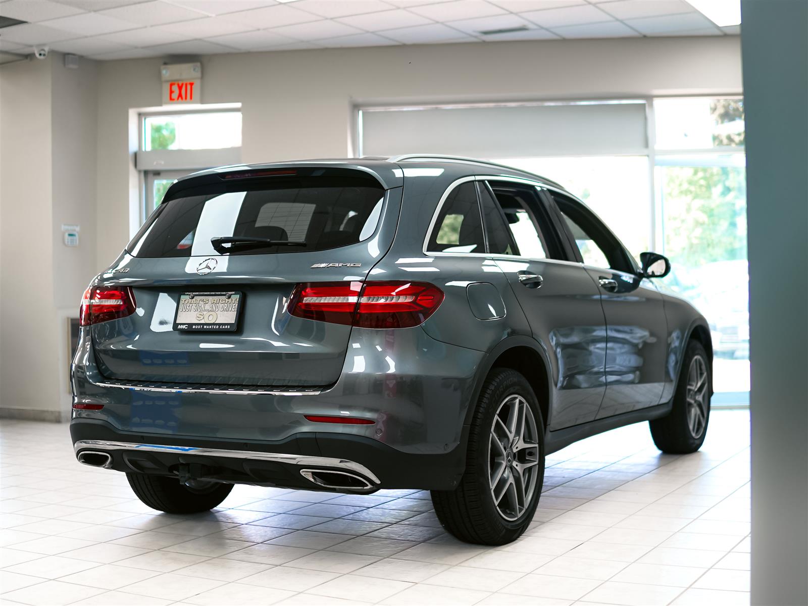 used 2019 Mercedes-Benz GLC 43 car, priced at $25,984