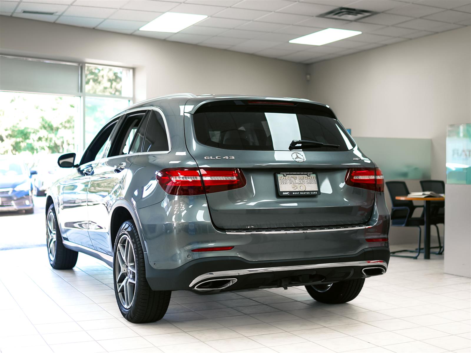 used 2019 Mercedes-Benz GLC 43 car, priced at $25,984