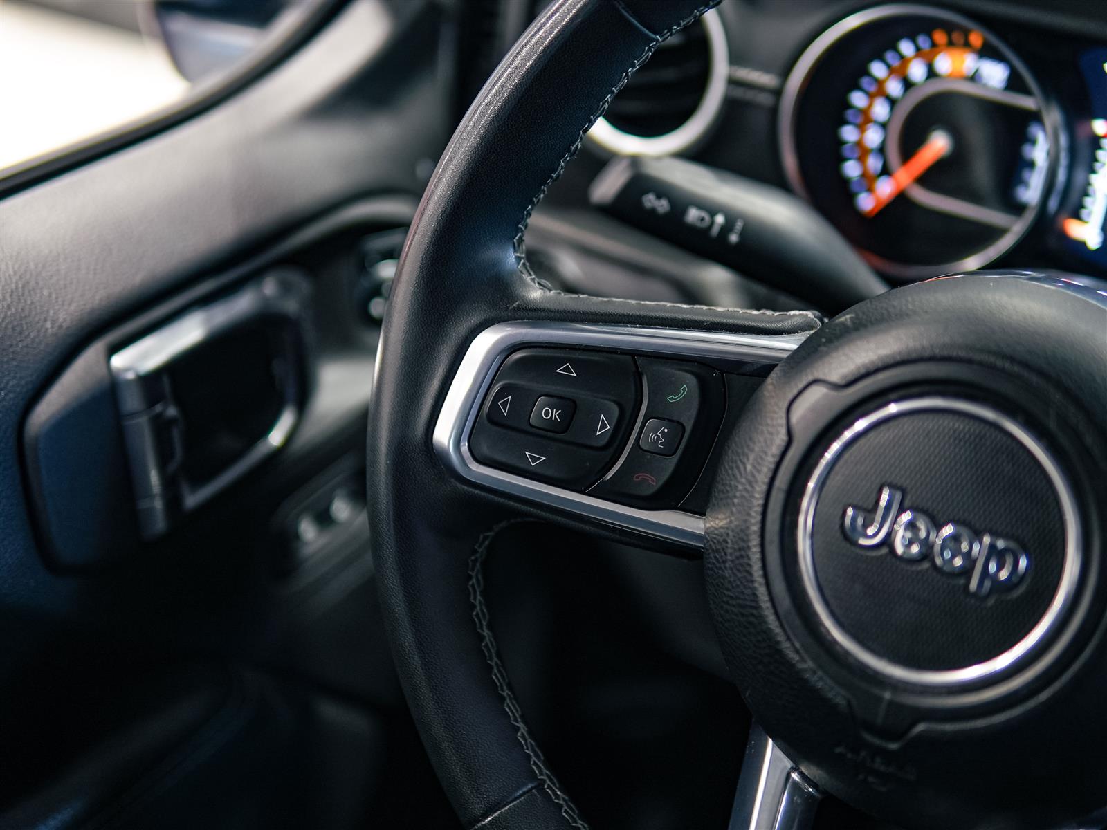 used 2023 Jeep Wrangler car, priced at $34,394