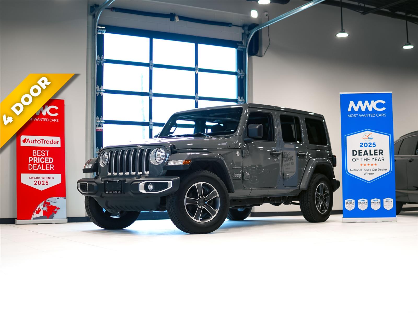 used 2023 Jeep Wrangler car, priced at $34,394