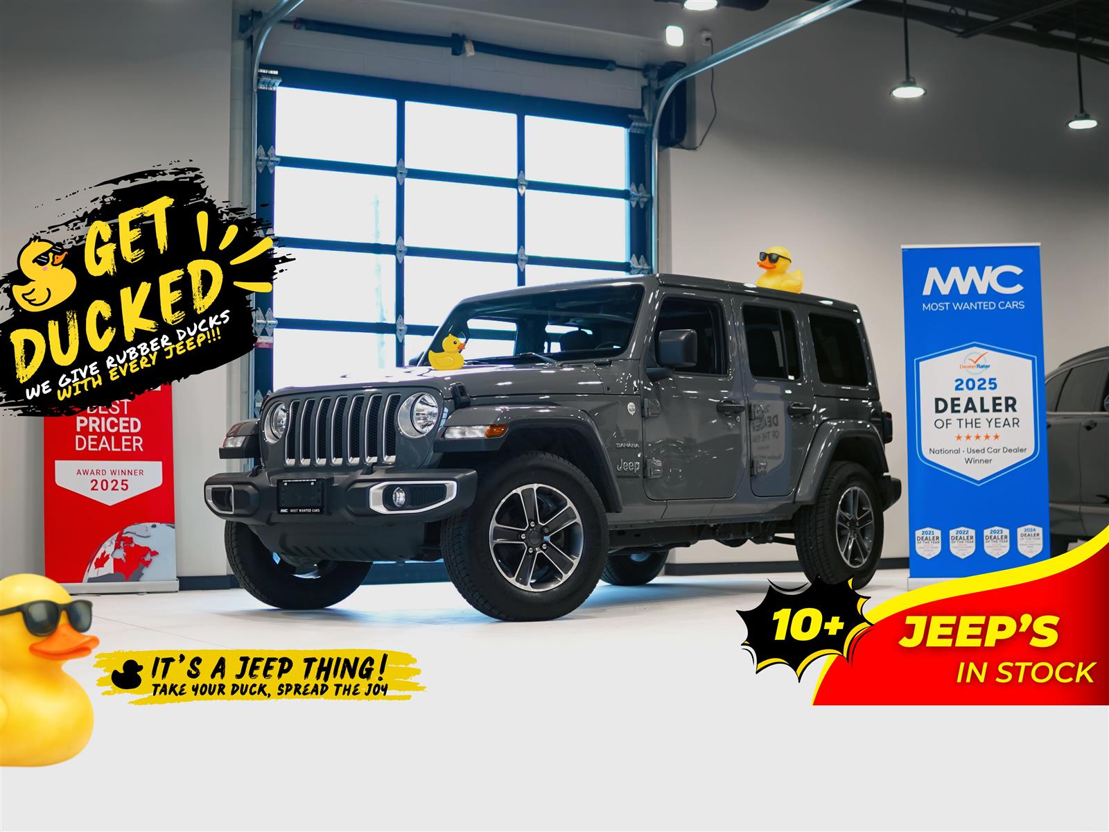 Gray 2023 Jeep Wrangler SUV / Crossover Four-Wheel Drive Automatic
