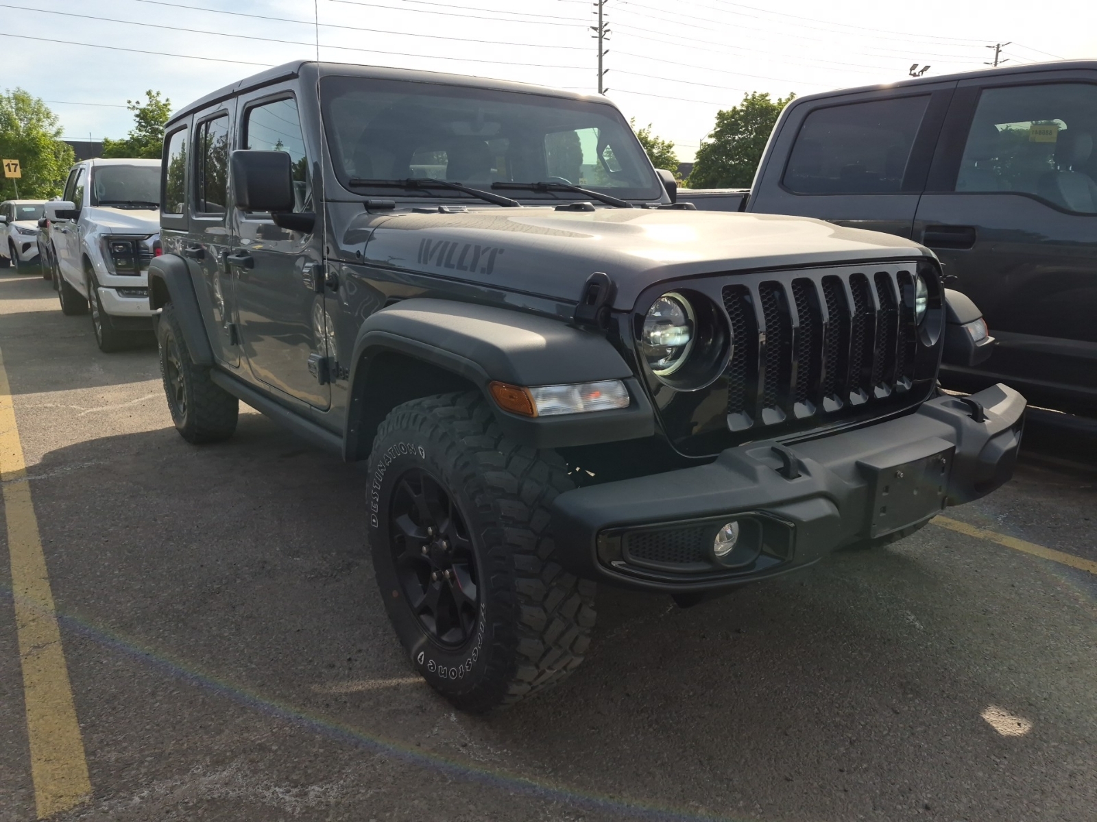 used 2023 Jeep Wrangler car, priced at $37,494