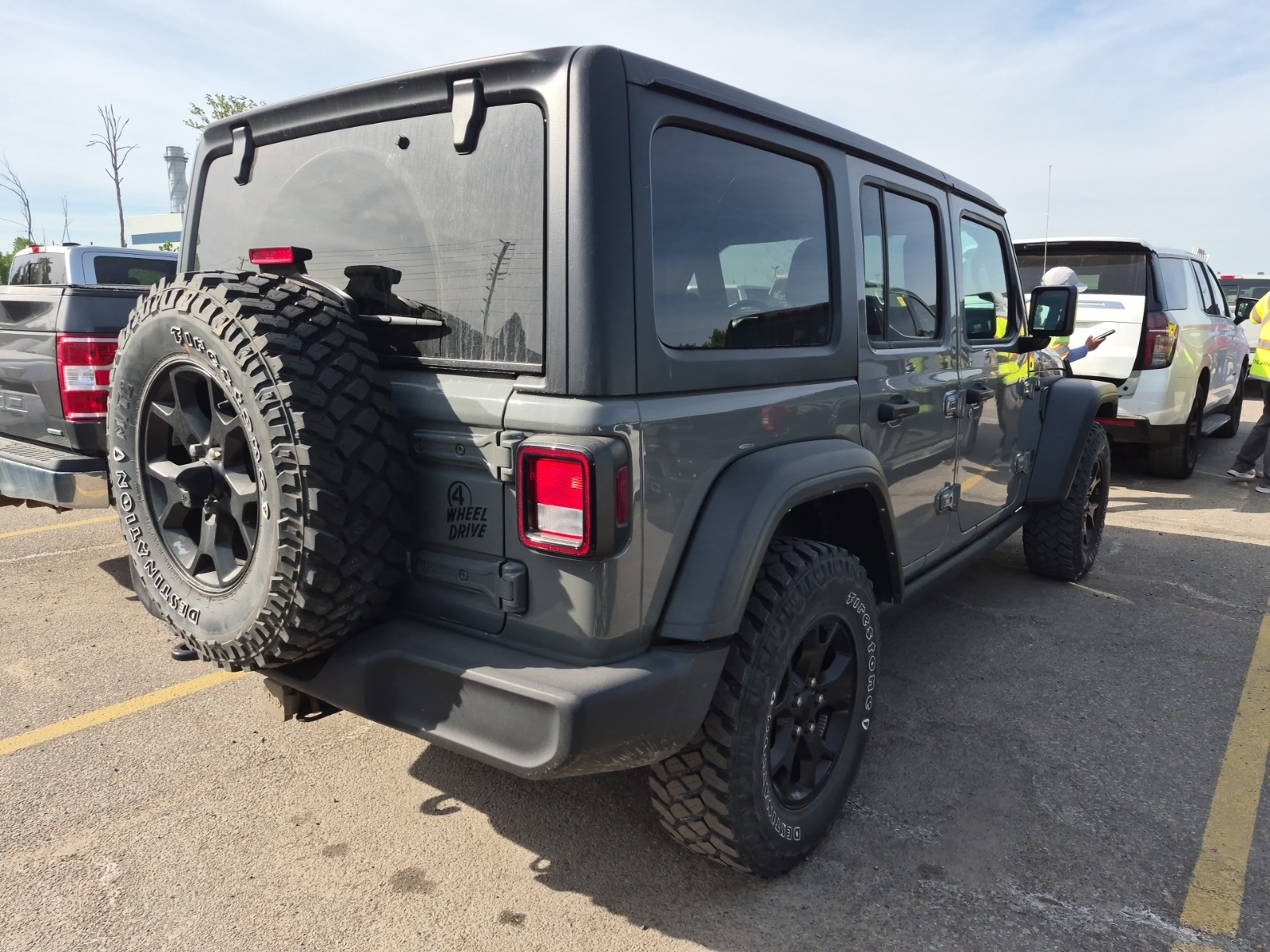 used 2023 Jeep Wrangler car, priced at $37,494