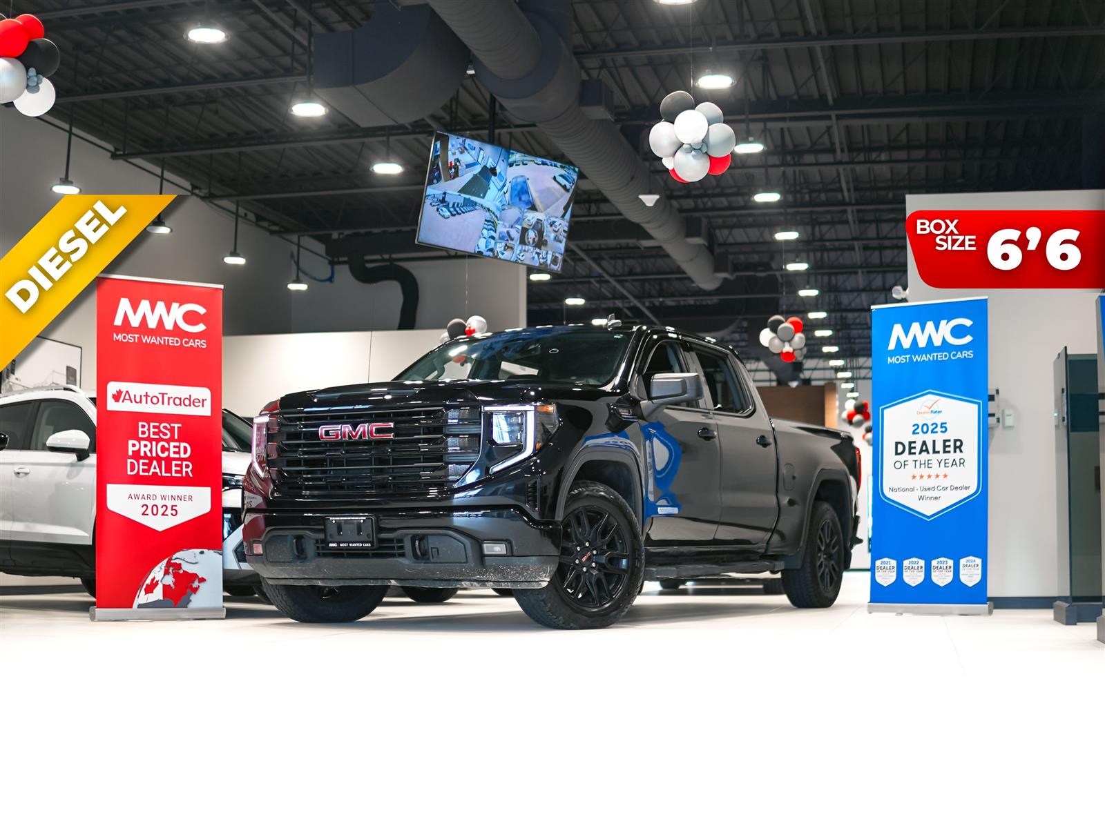 Black 2024 GMC Sierra 1500 Pickup Truck Four-Wheel Drive Automatic