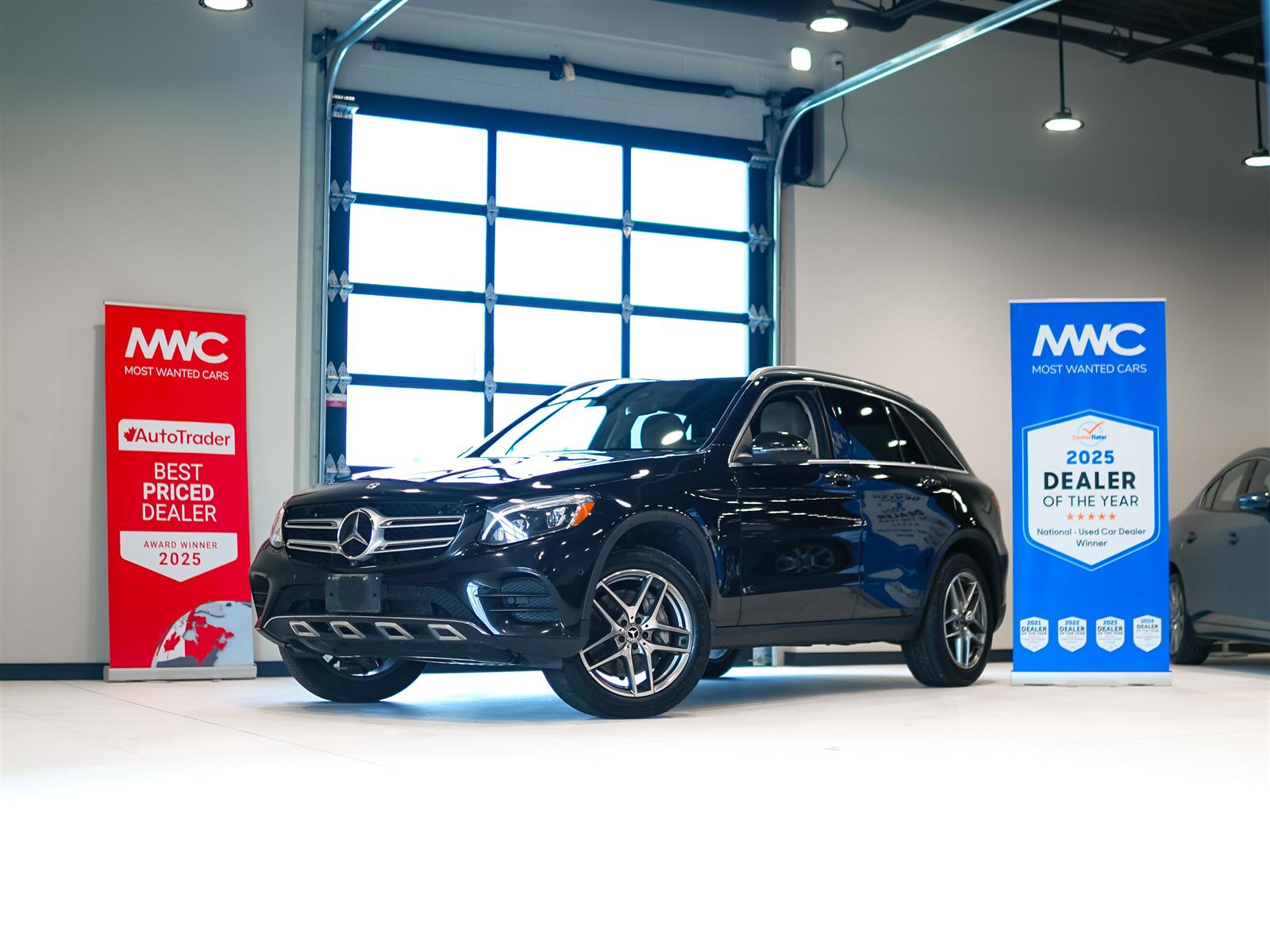 used 2019 Mercedes-Benz GLC 300 car, priced at $19,496