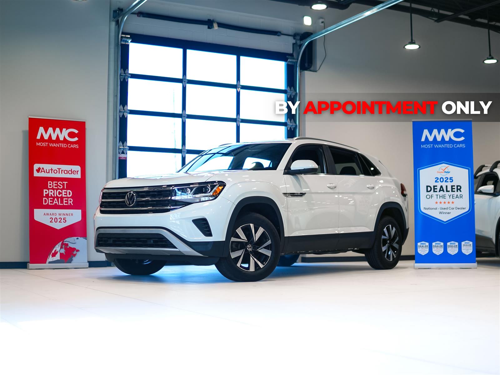 White 2020 Volkswagen Atlas Cross Sport SUV / Crossover Automatic