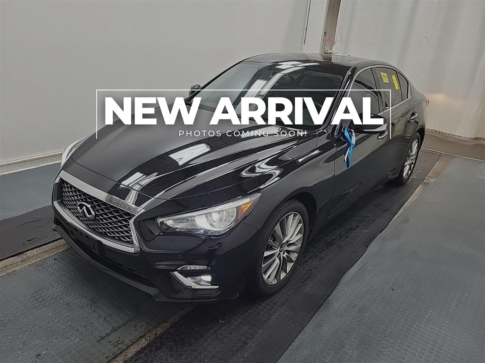 Black 2024 INFINITI Q50 Sedan All-Wheel Drive Automatic