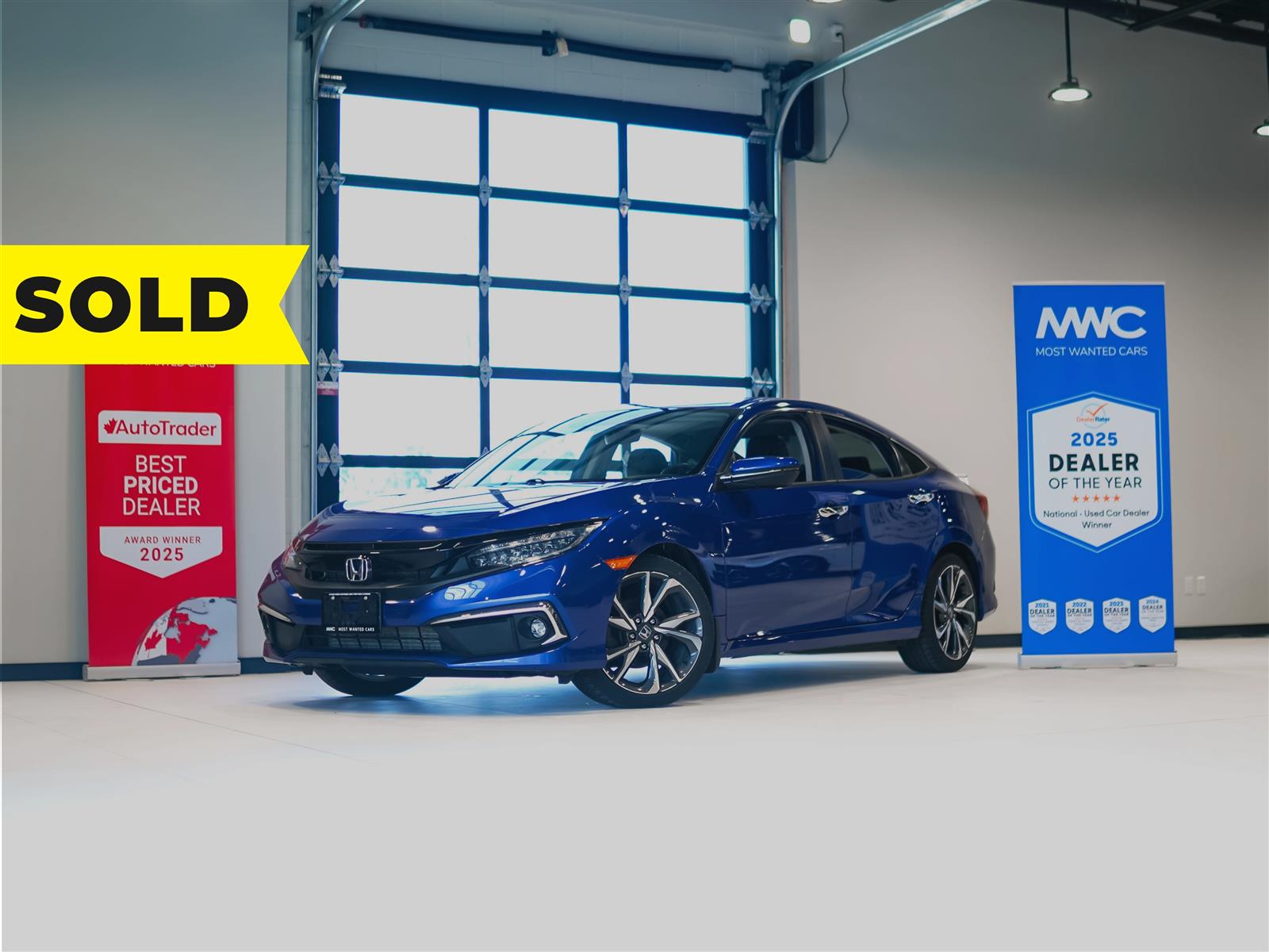 used 2020 Honda Civic car, priced at $24,493