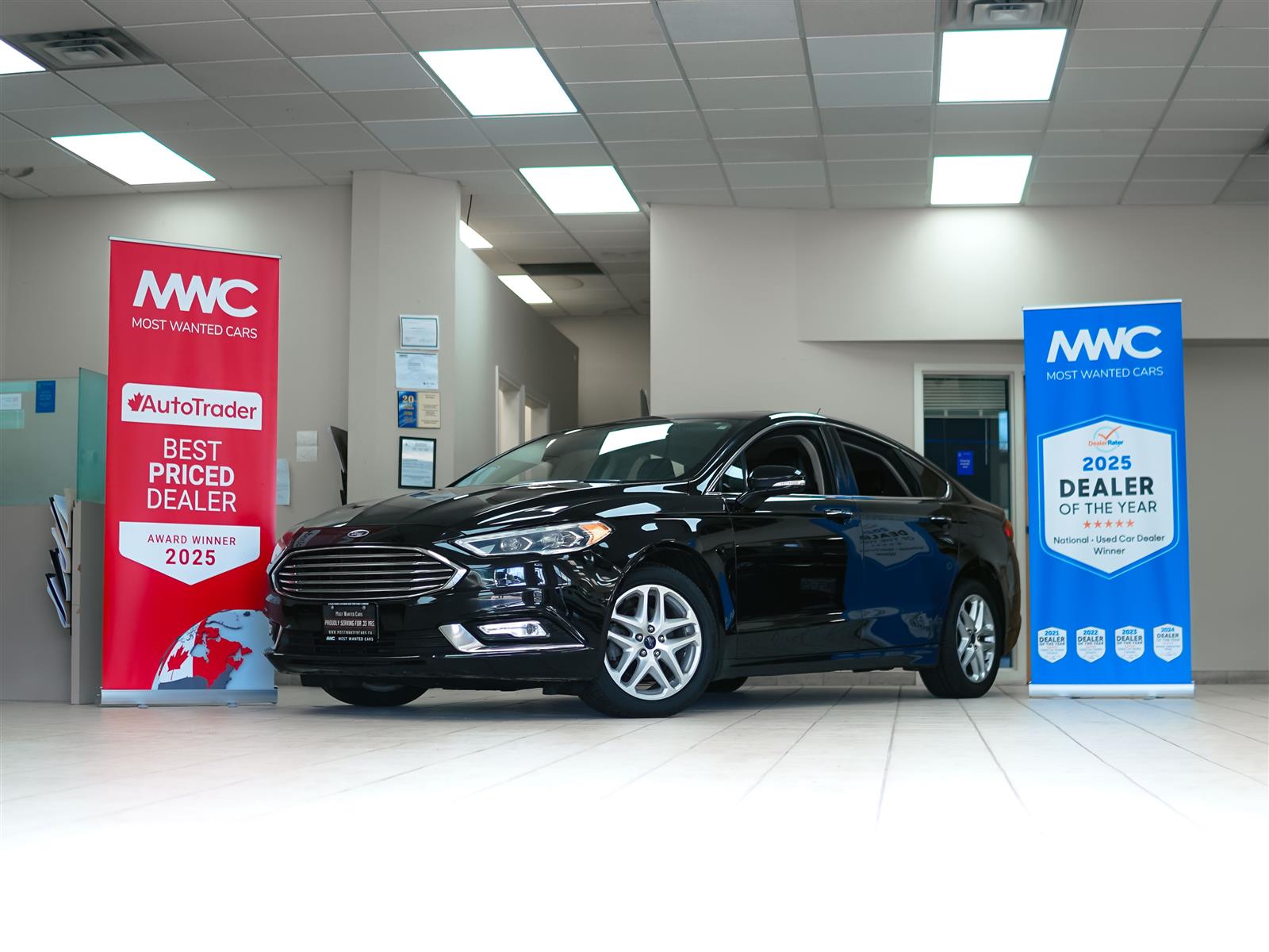 used 2017 Ford Fusion car, priced at $12,964