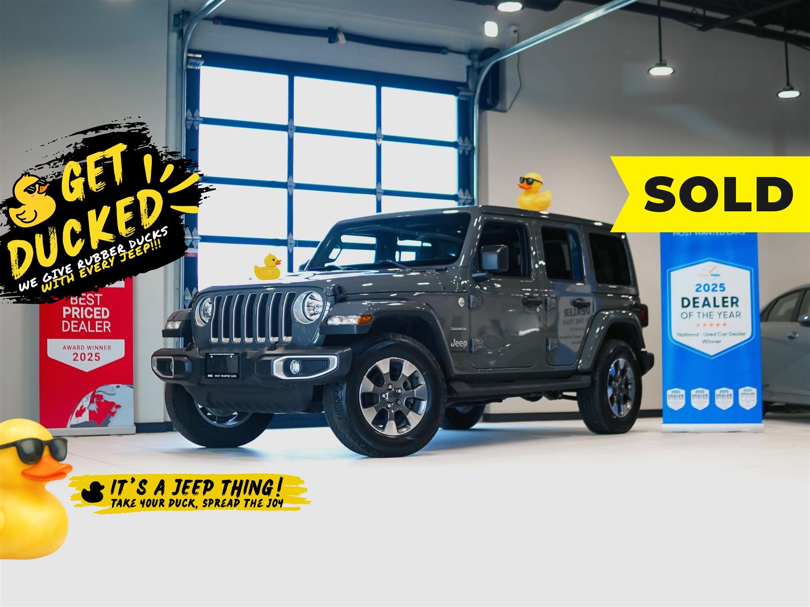 used 2023 Jeep Wrangler car, priced at $37,493