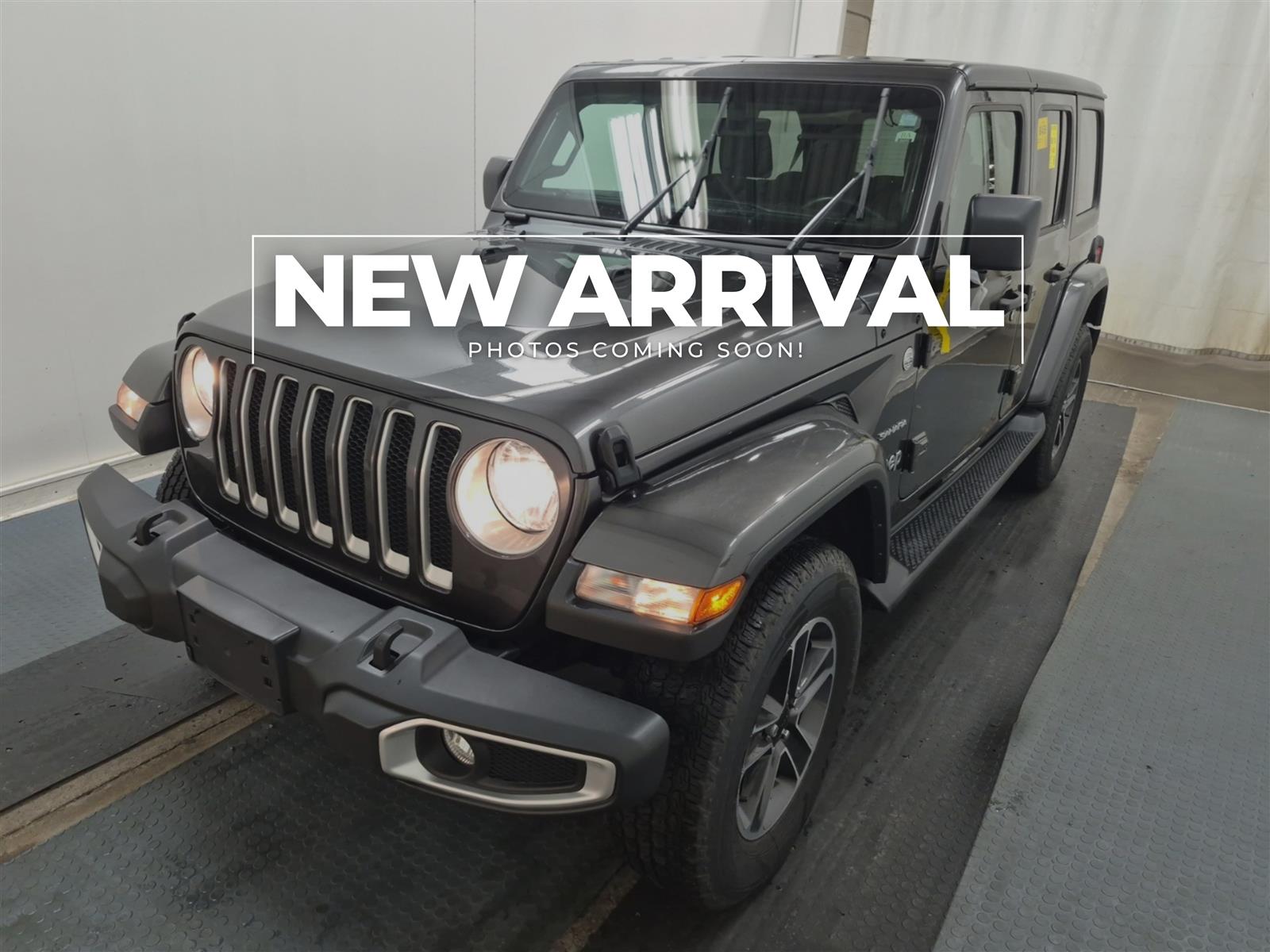 Gray 2023 Jeep Wrangler SUV / Crossover Four-Wheel Drive Automatic