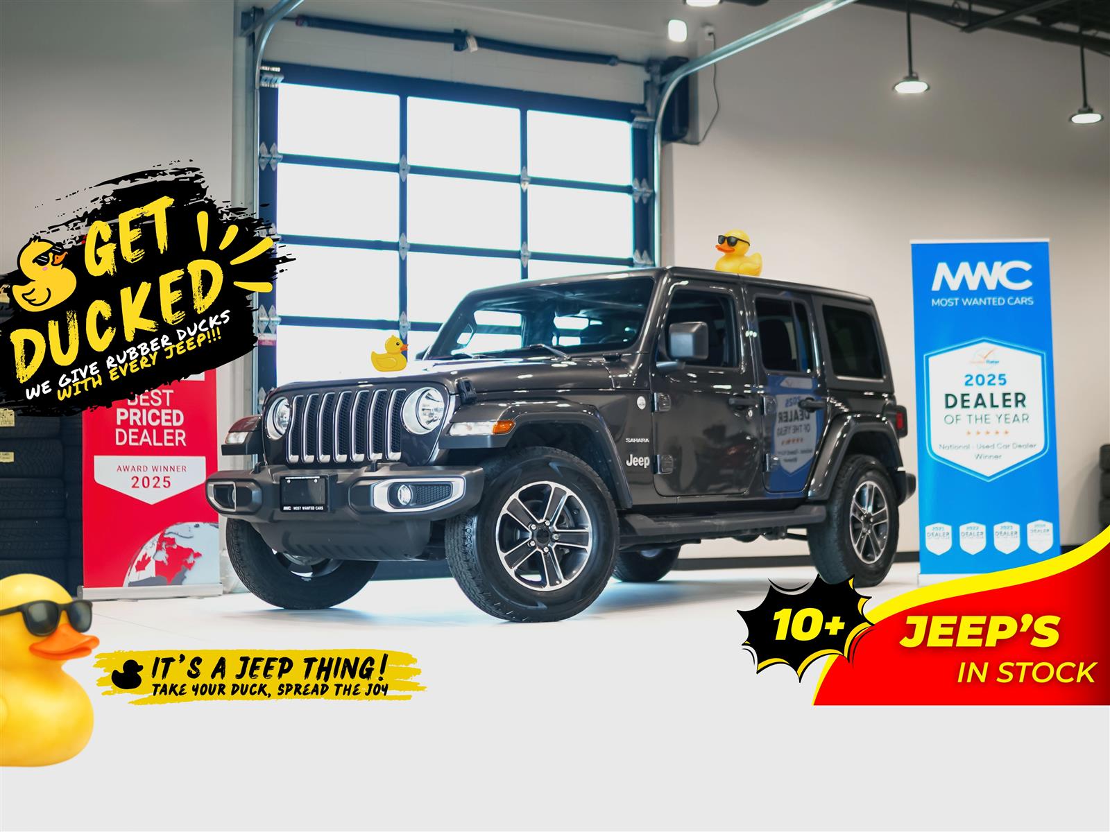 used 2023 Jeep Wrangler car, priced at $36,964