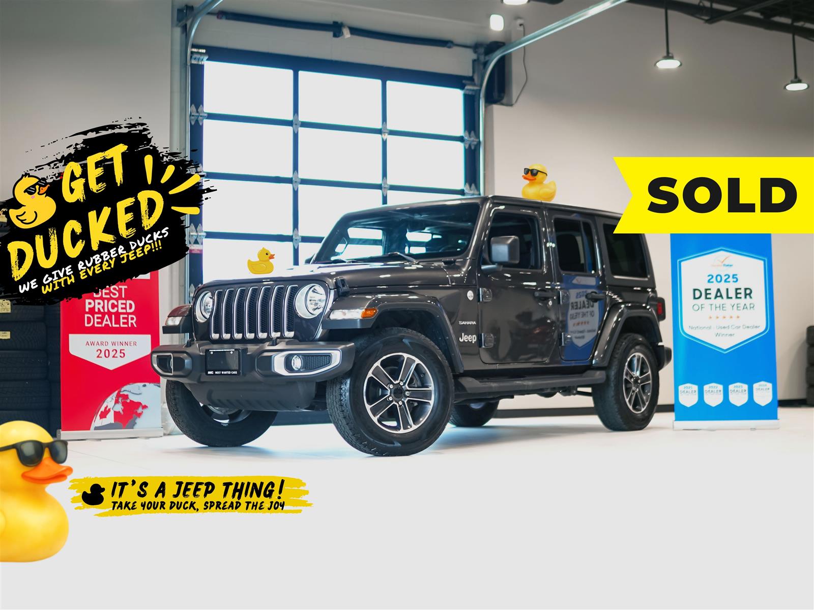 used 2023 Jeep Wrangler car, priced at $36,964