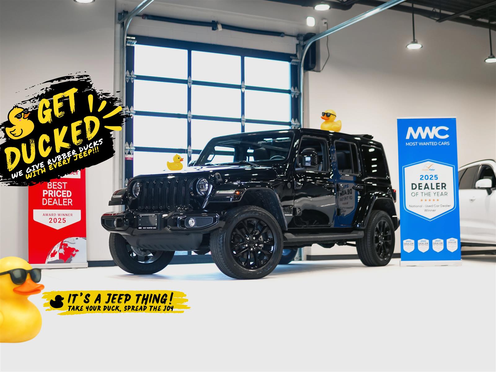 used 2023 Jeep Wrangler car, priced at $38,882