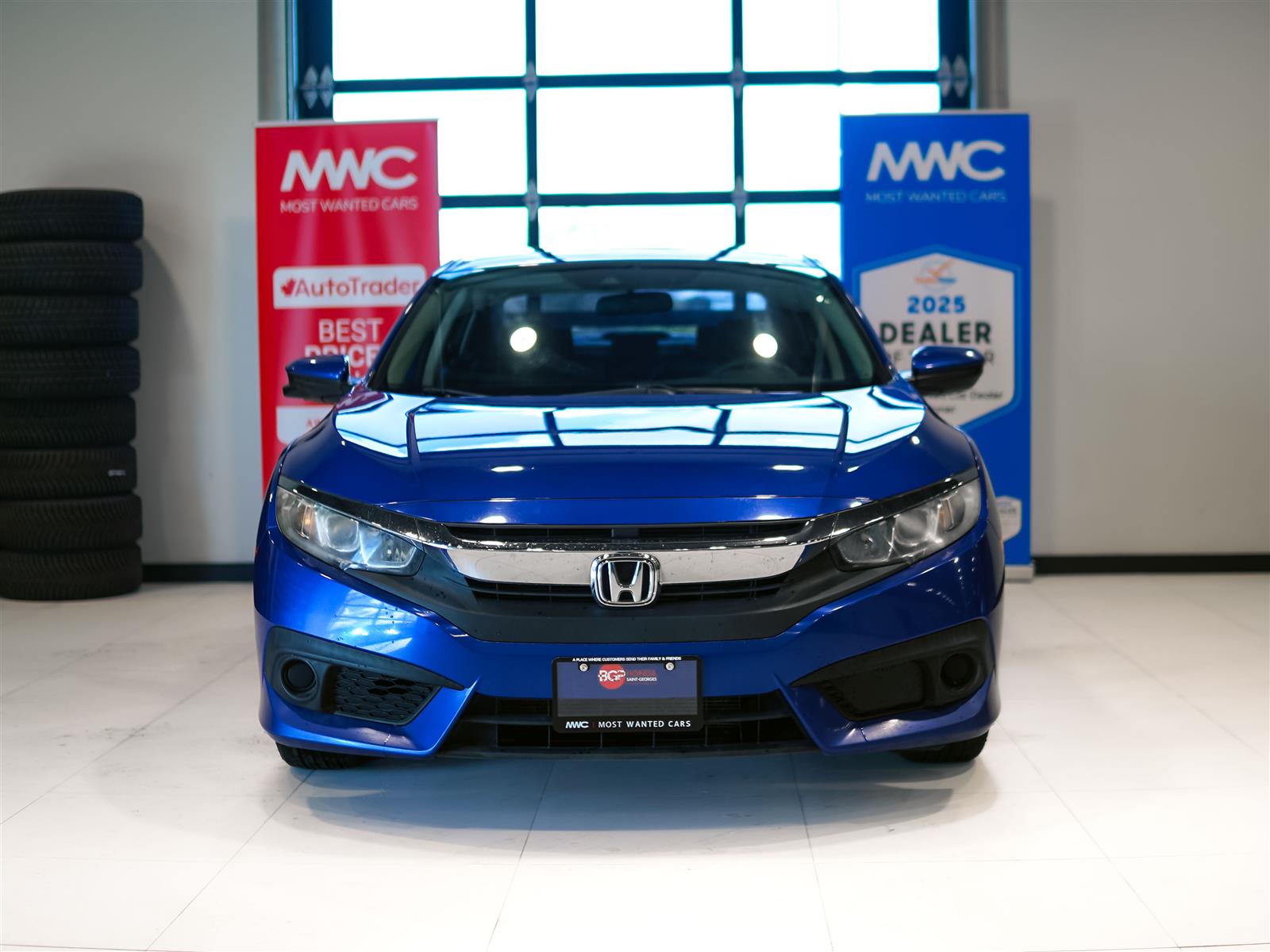 used 2017 Honda Civic car, priced at $16,942