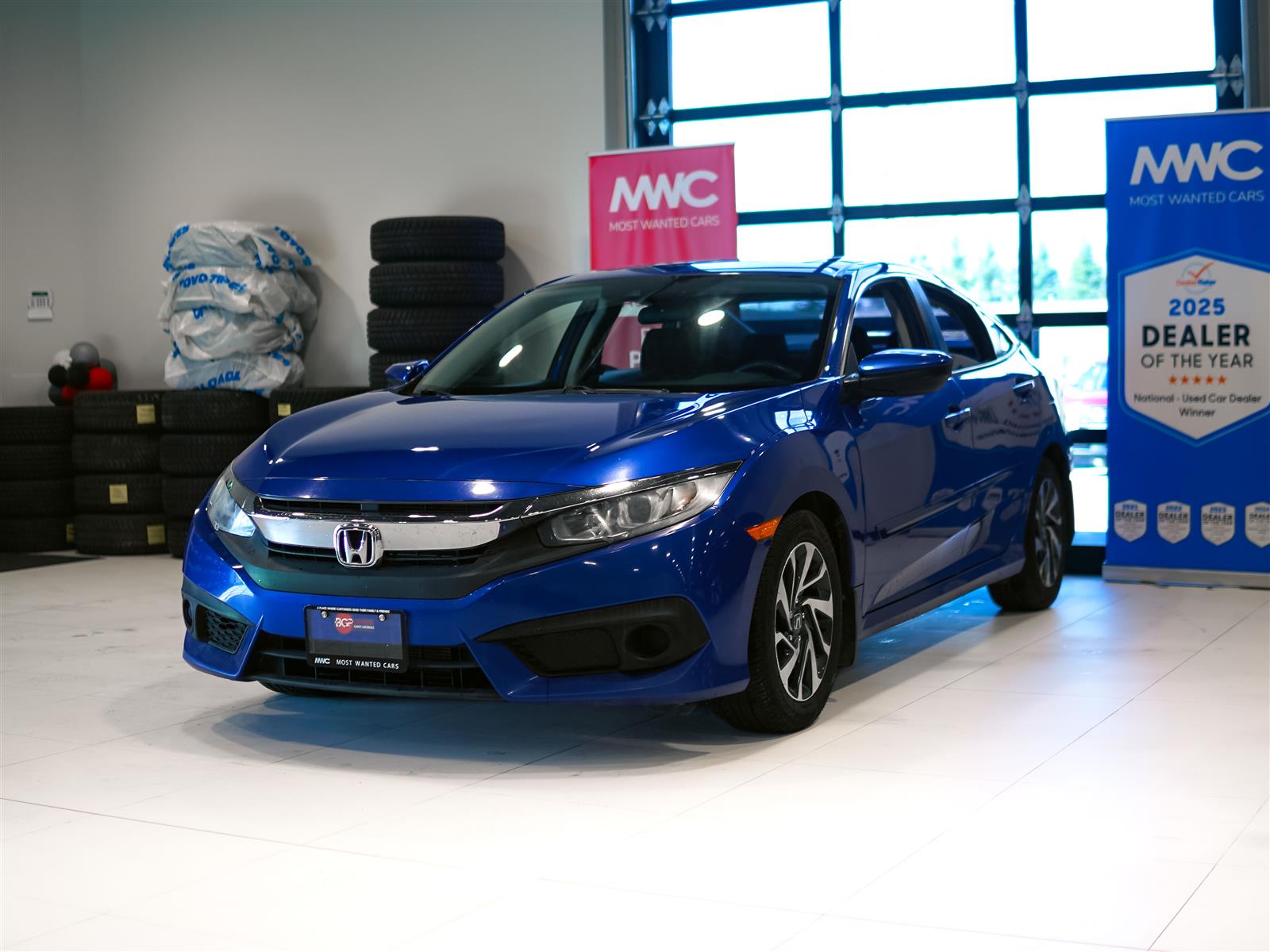 used 2017 Honda Civic car, priced at $16,942