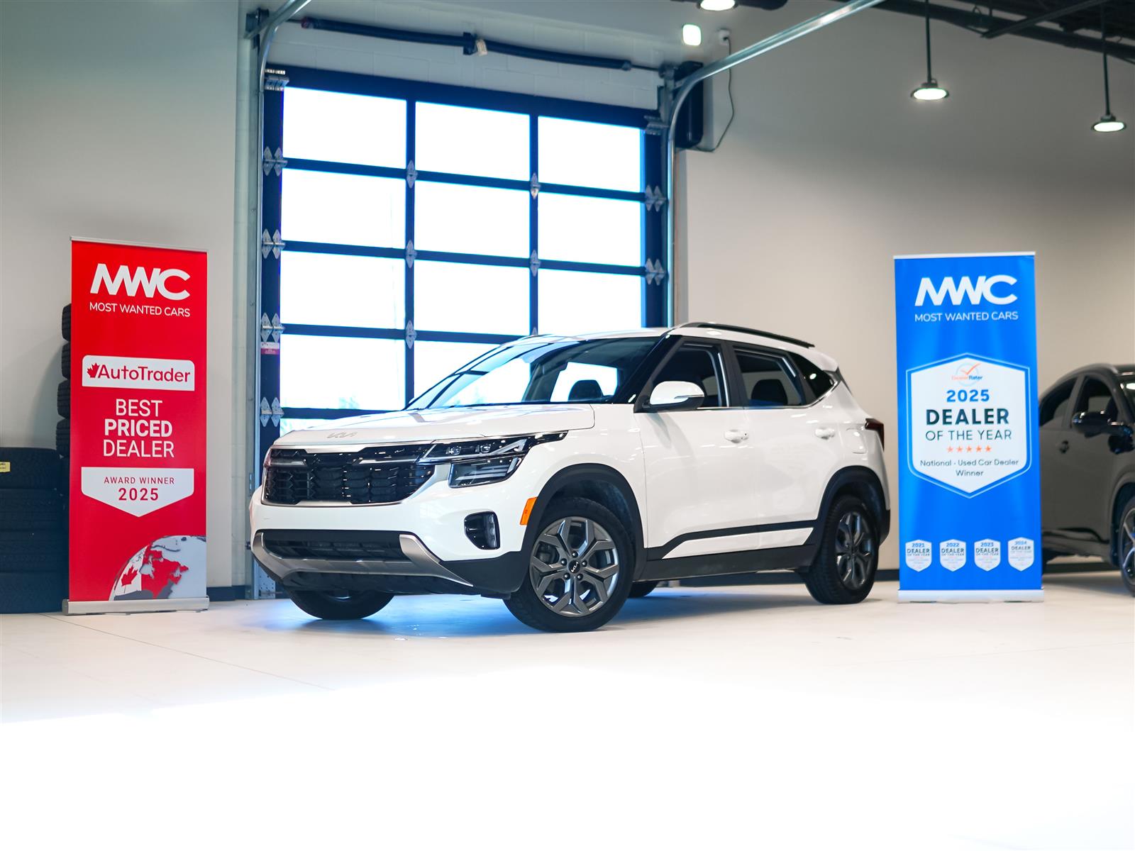 White 2025 Kia Seltos SUV / Crossover All-Wheel Drive Automatic