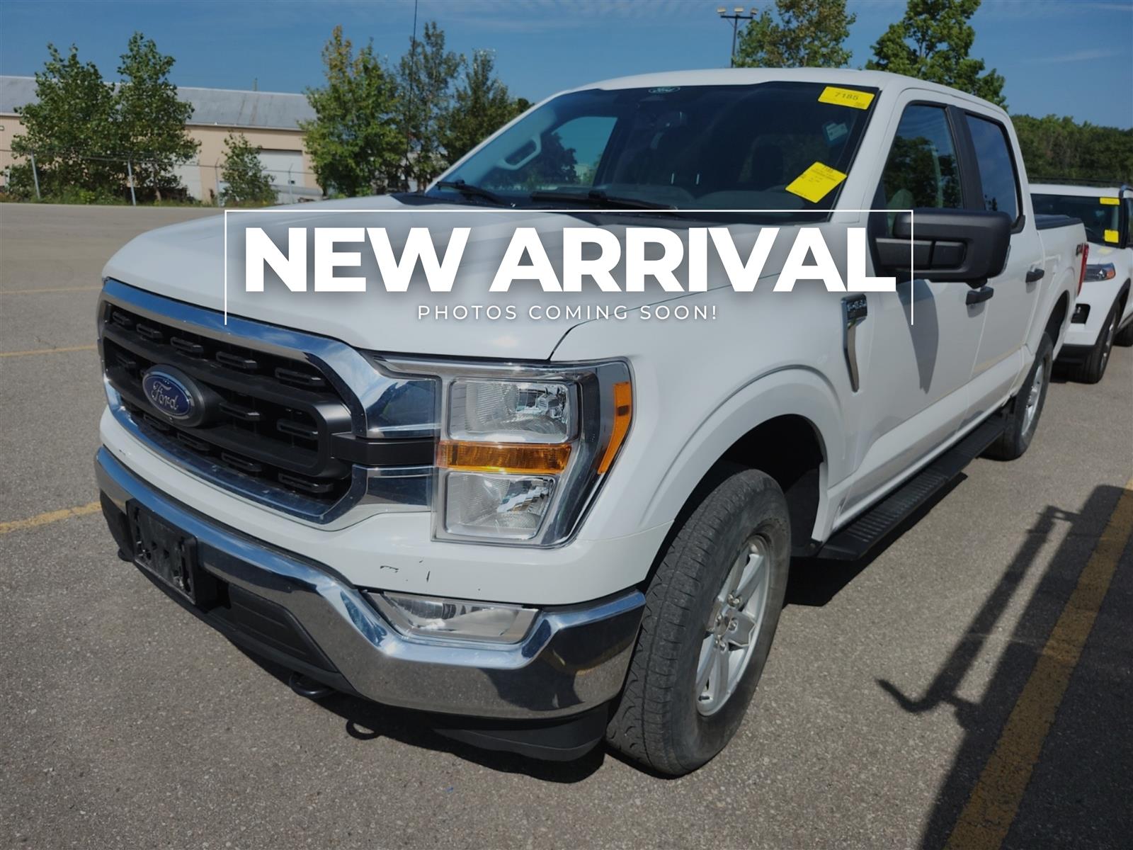 White 2021 Ford F-150 Pickup Truck Four-Wheel Drive Automatic