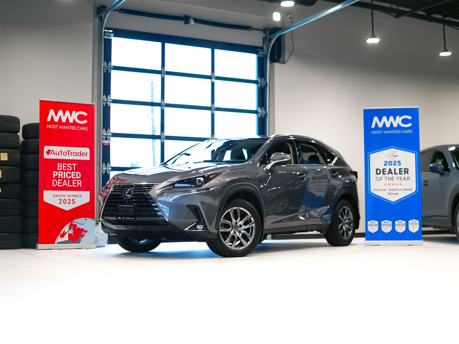 Gray 2020 Lexus NX Hybrid SUV / Crossover All-Wheel Drive Automatic