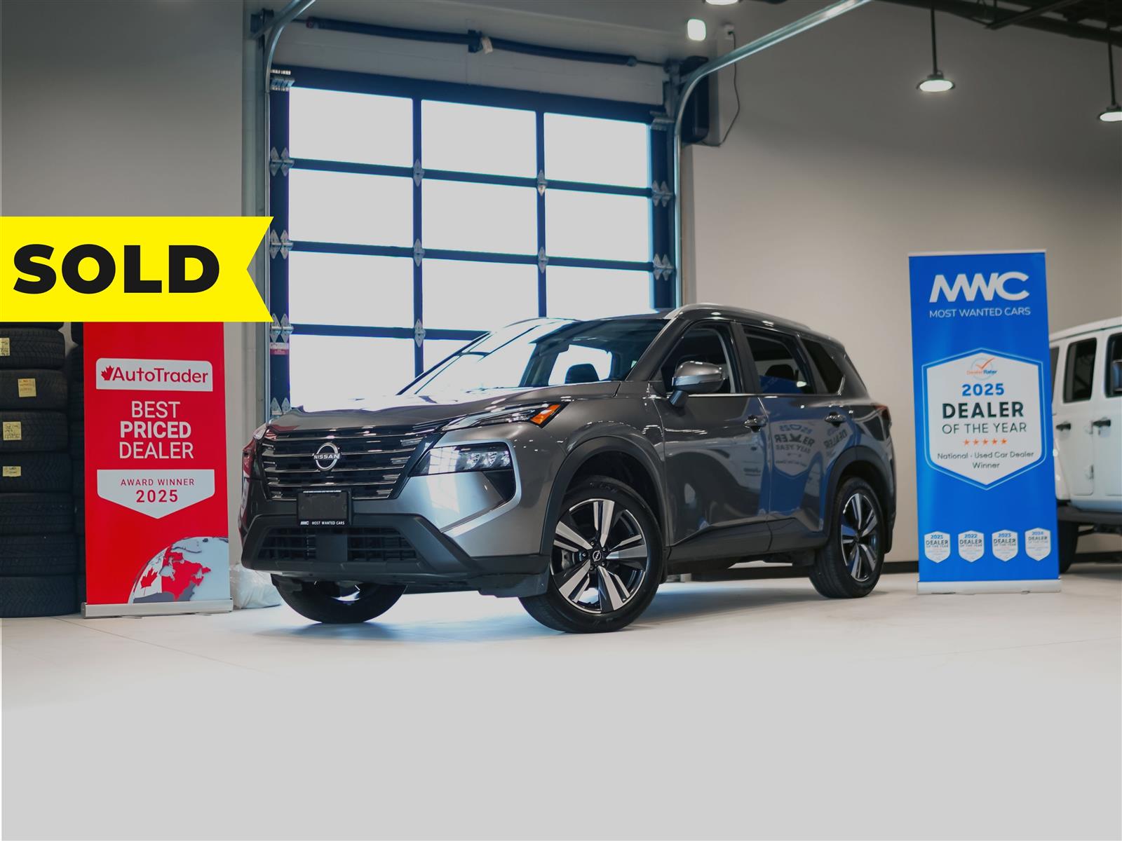 used 2025 Nissan Rogue car, priced at $27,492