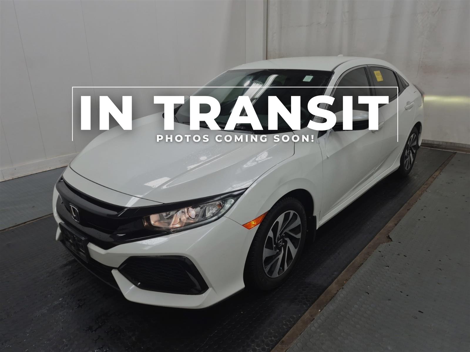 White 2018 Honda Civic Hatchback Hatchback Front-Wheel Drive Automatic