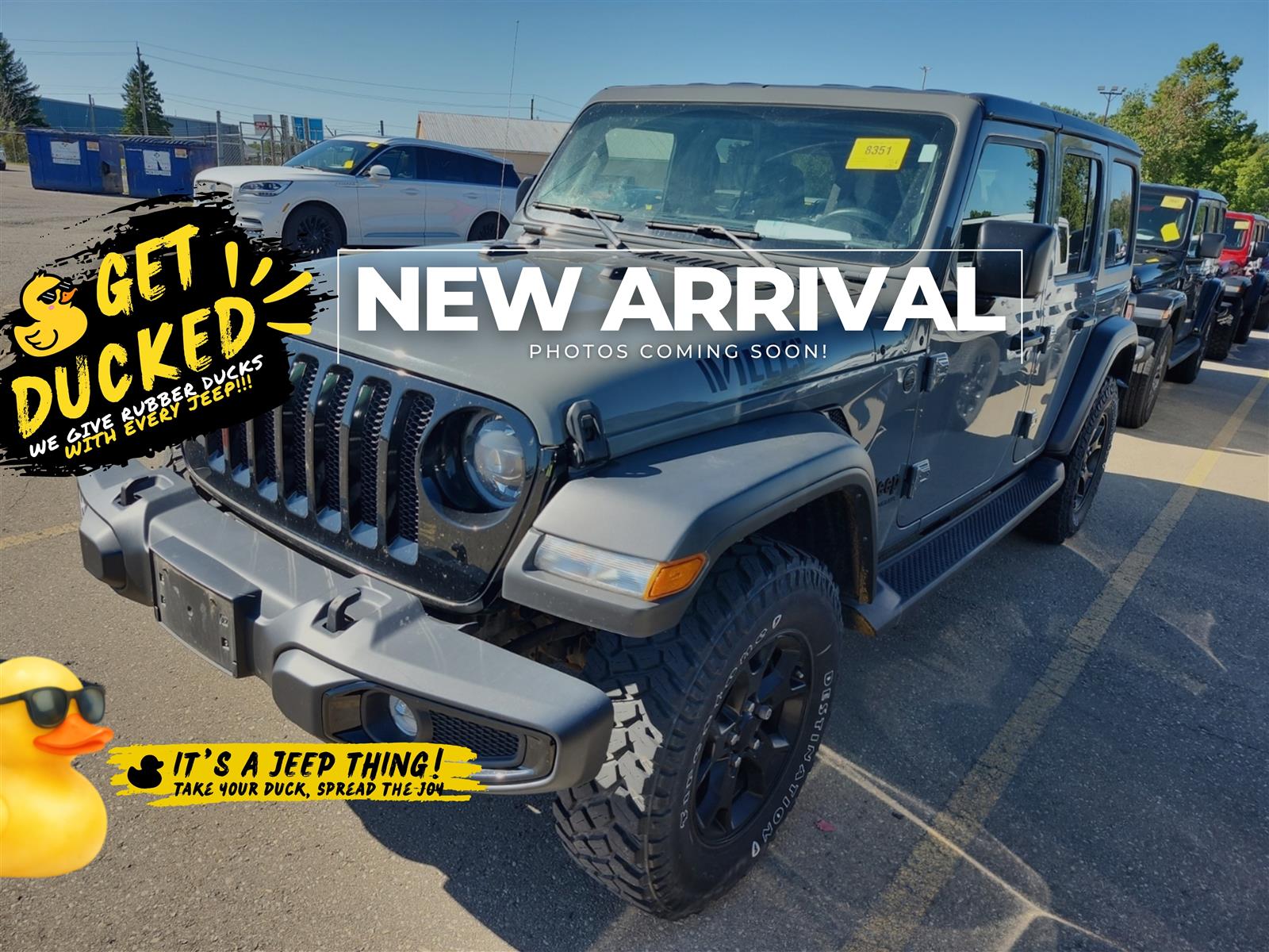 used 2023 Jeep Wrangler car, priced at $35,963