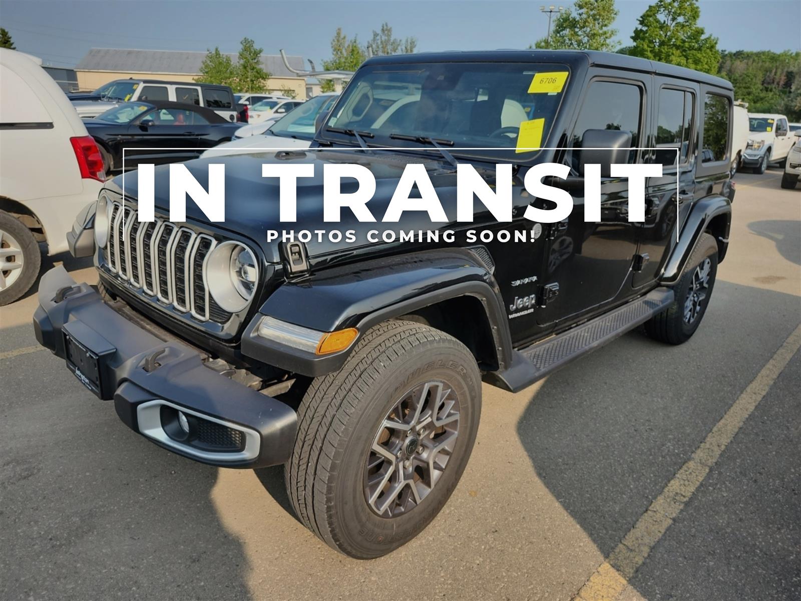Black 2024 Jeep Wrangler SUV / Crossover Four-Wheel Drive Automatic