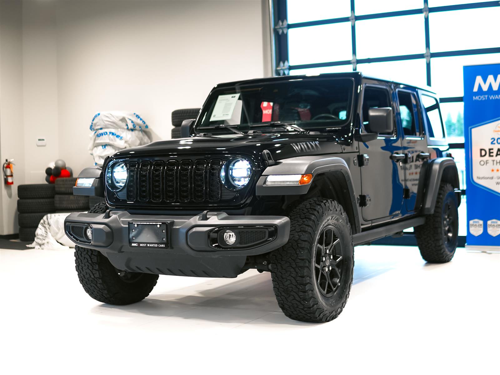 used 2024 Jeep Wrangler car, priced at $37,493