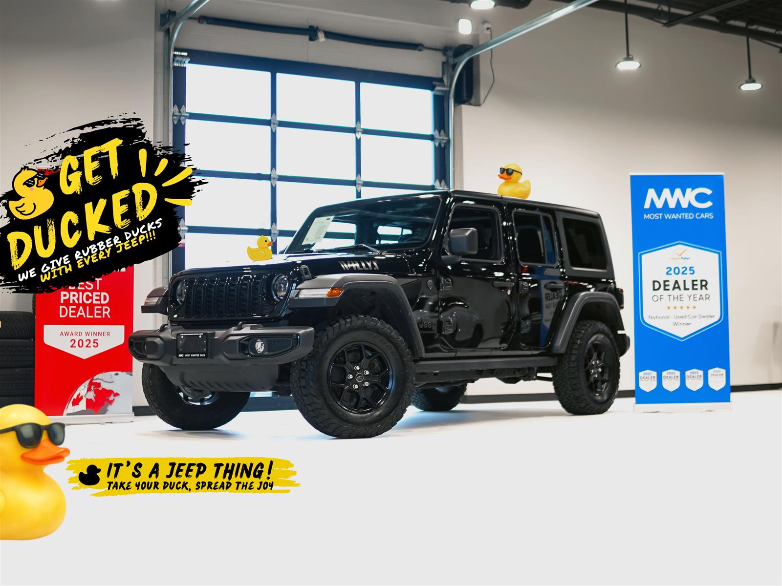 used 2024 Jeep Wrangler car, priced at $37,493