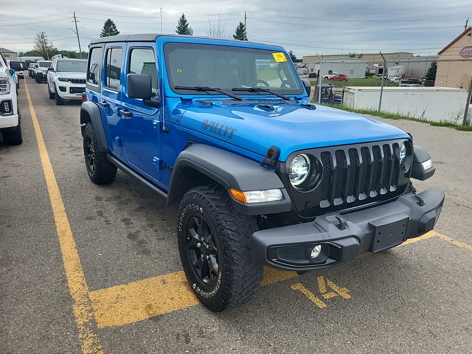 used 2023 Jeep Wrangler car, priced at $36,673