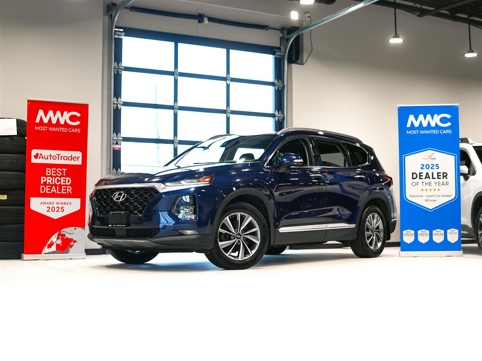 used 2019 Hyundai Santa Fe car, priced at $20,794