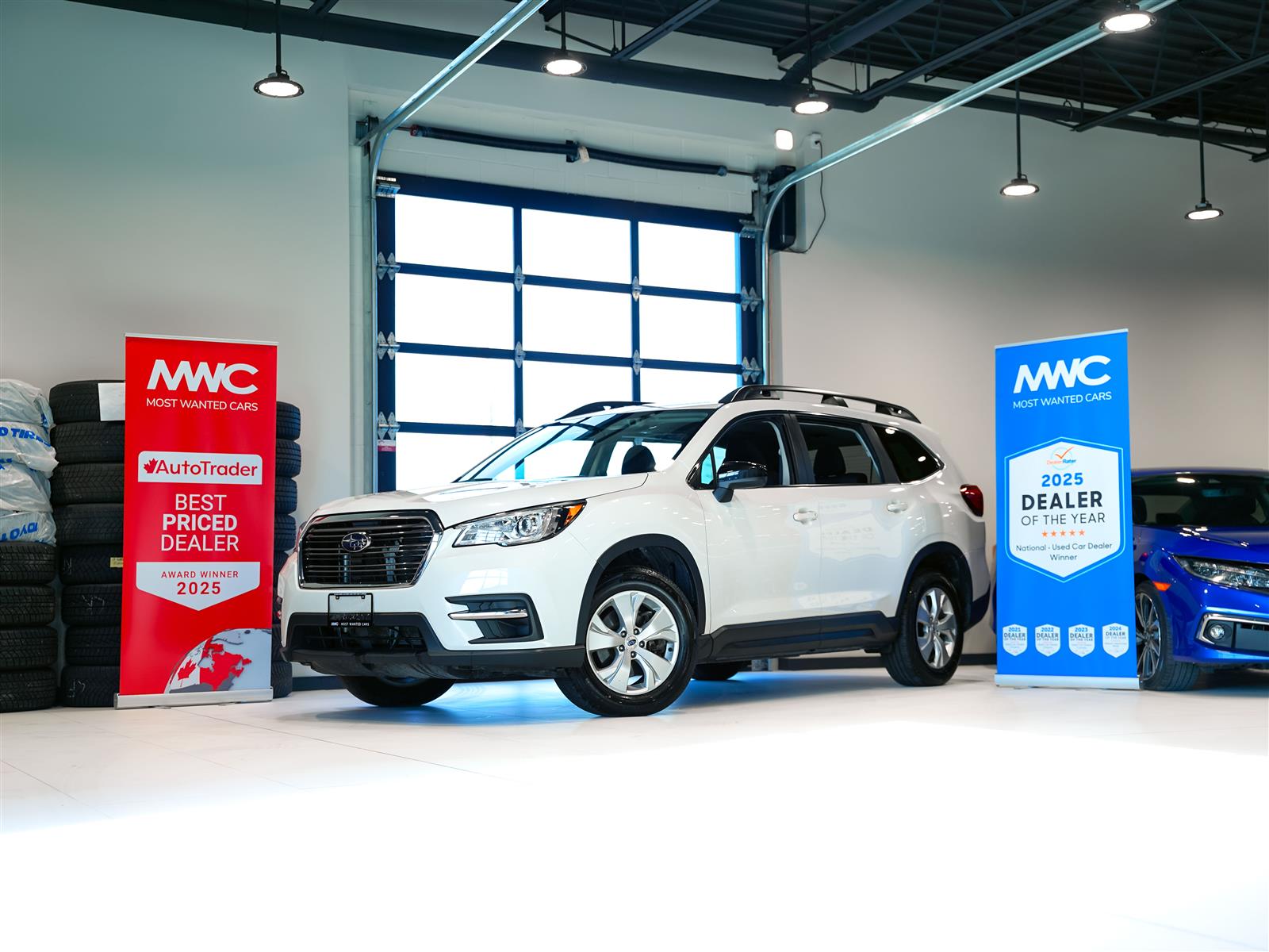 White 2022 Subaru Ascent SUV / Crossover  Automatic