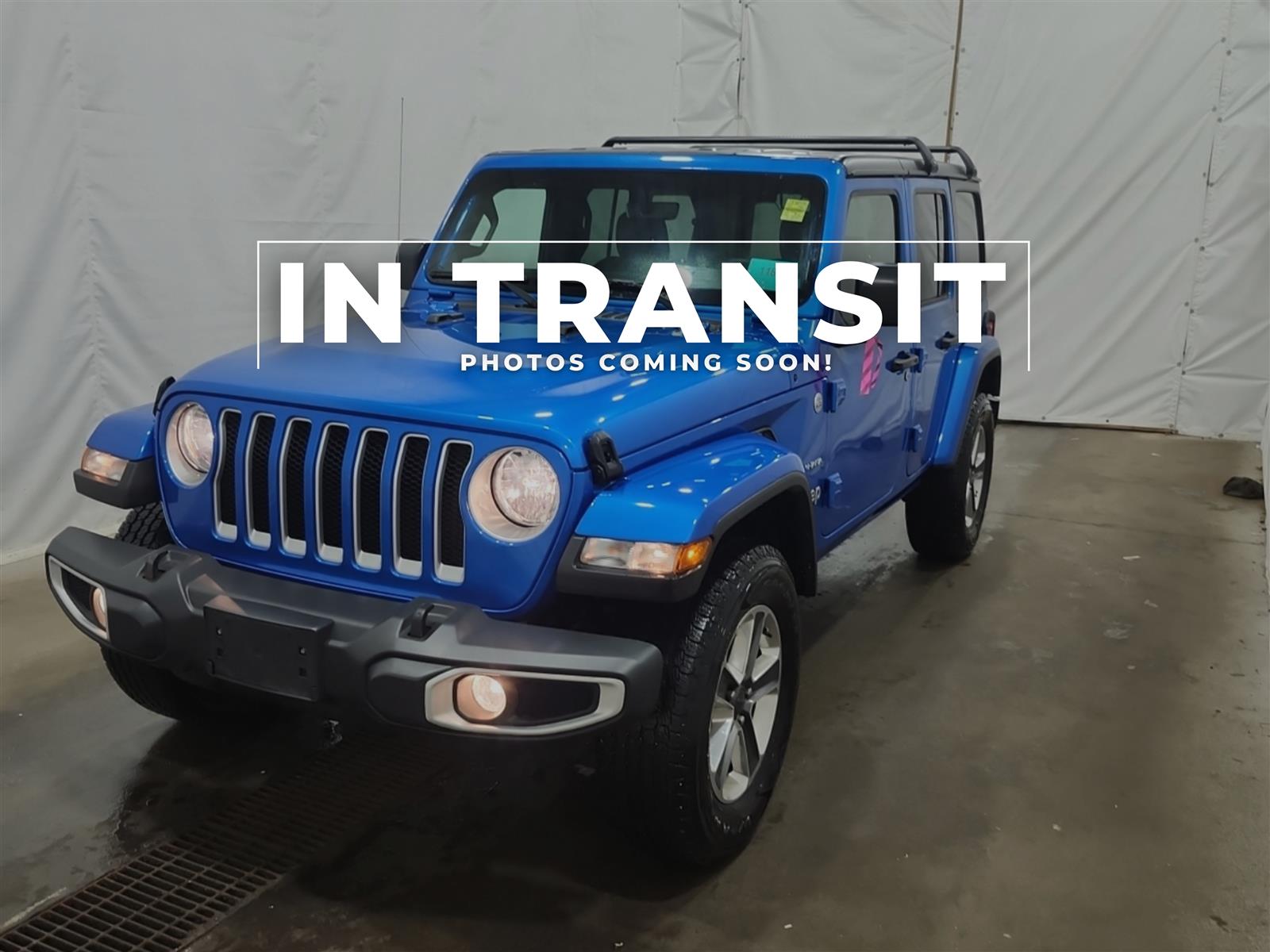 Blue 2023 Jeep Wrangler SUV / Crossover Four-Wheel Drive Automatic