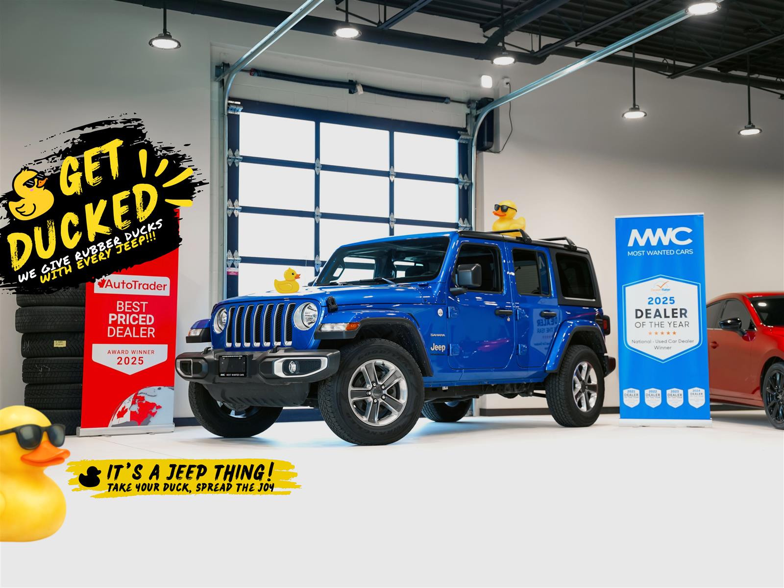 used 2023 Jeep Wrangler car, priced at $36,995