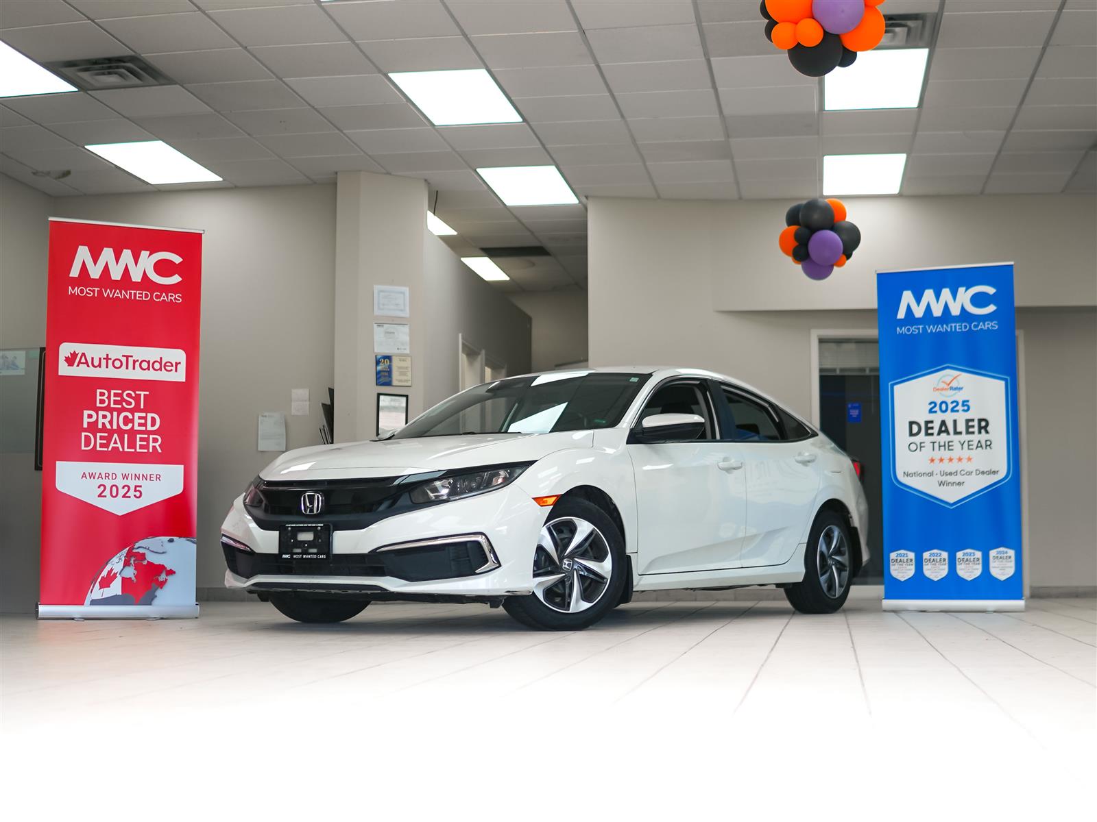 used 2020 Honda Civic car, priced at $19,465