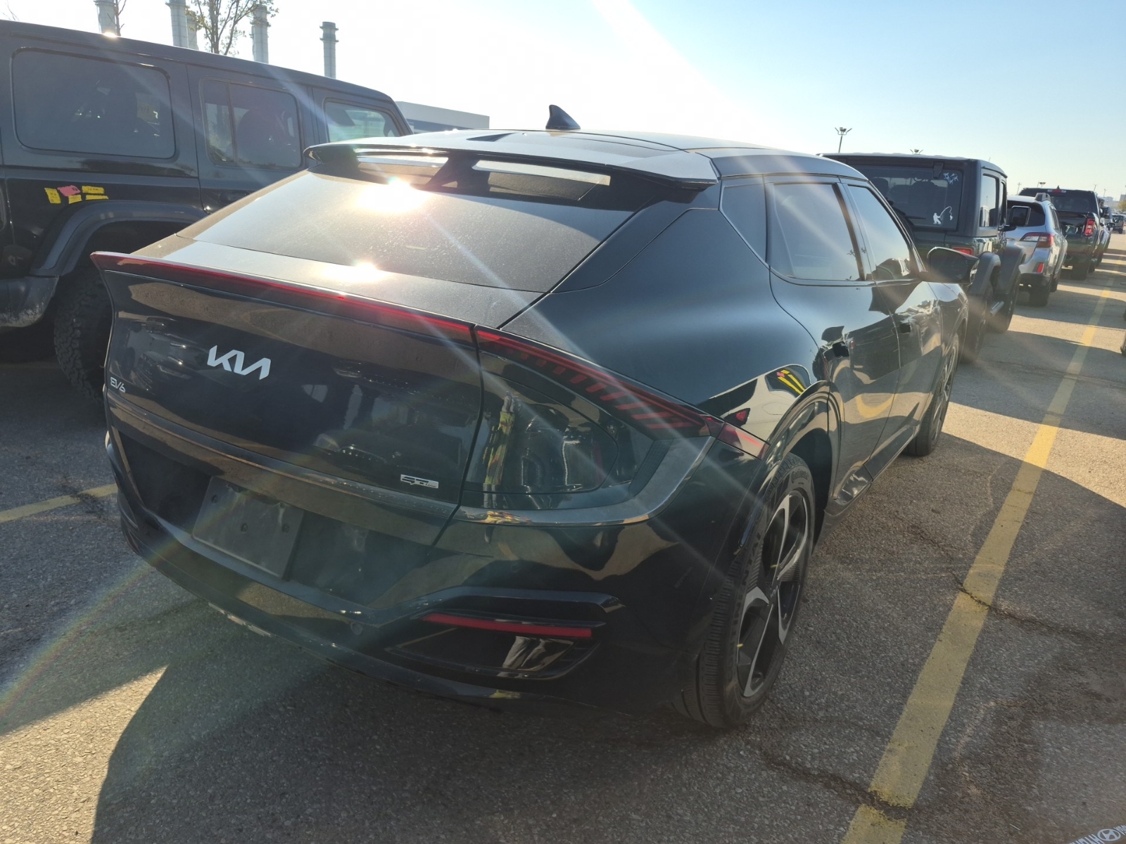 used 2023 Kia EV6 car, priced at $39,993