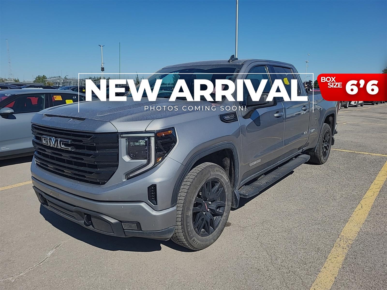 Gray 2023 GMC Sierra 1500 Pickup Truck Four-Wheel Drive Automatic