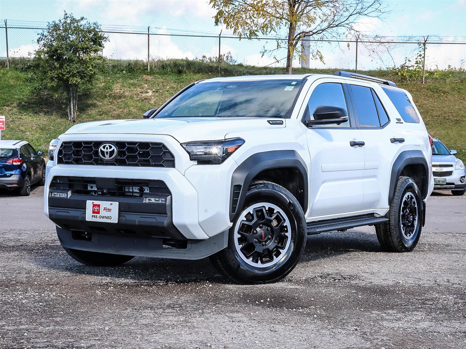 White 2025 Toyota 4Runner SUV / Crossover Four-Wheel Drive Automatic