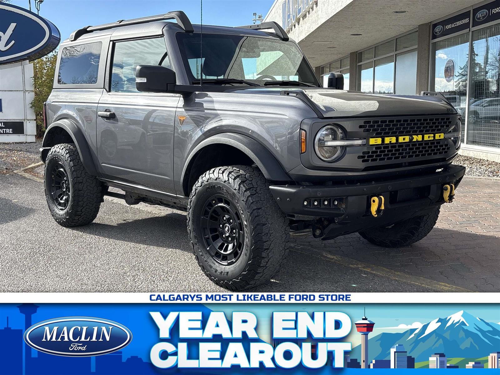 2022 Ford Bronco BADLANDS 2-DOOR HIGH/LUX 334A | LEATHER | 360 CAM - Main View