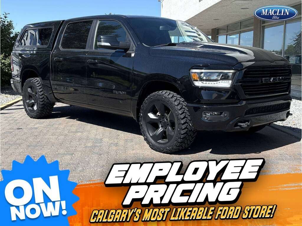 2019 Ram 1500 SPORT 5.7L HEMI BLACK PACK | LEATHER | REM START - Main View